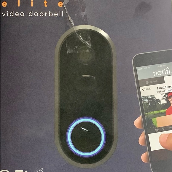 Heath Zenith notifi elite video doorbell